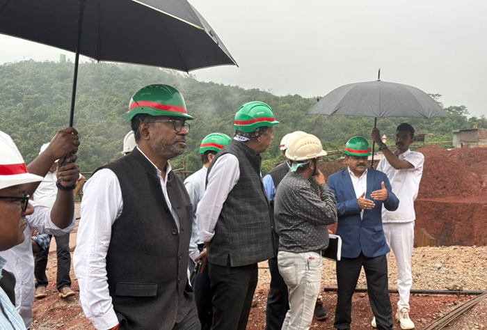 NMDC Director Technical visits Kirandul Complex
